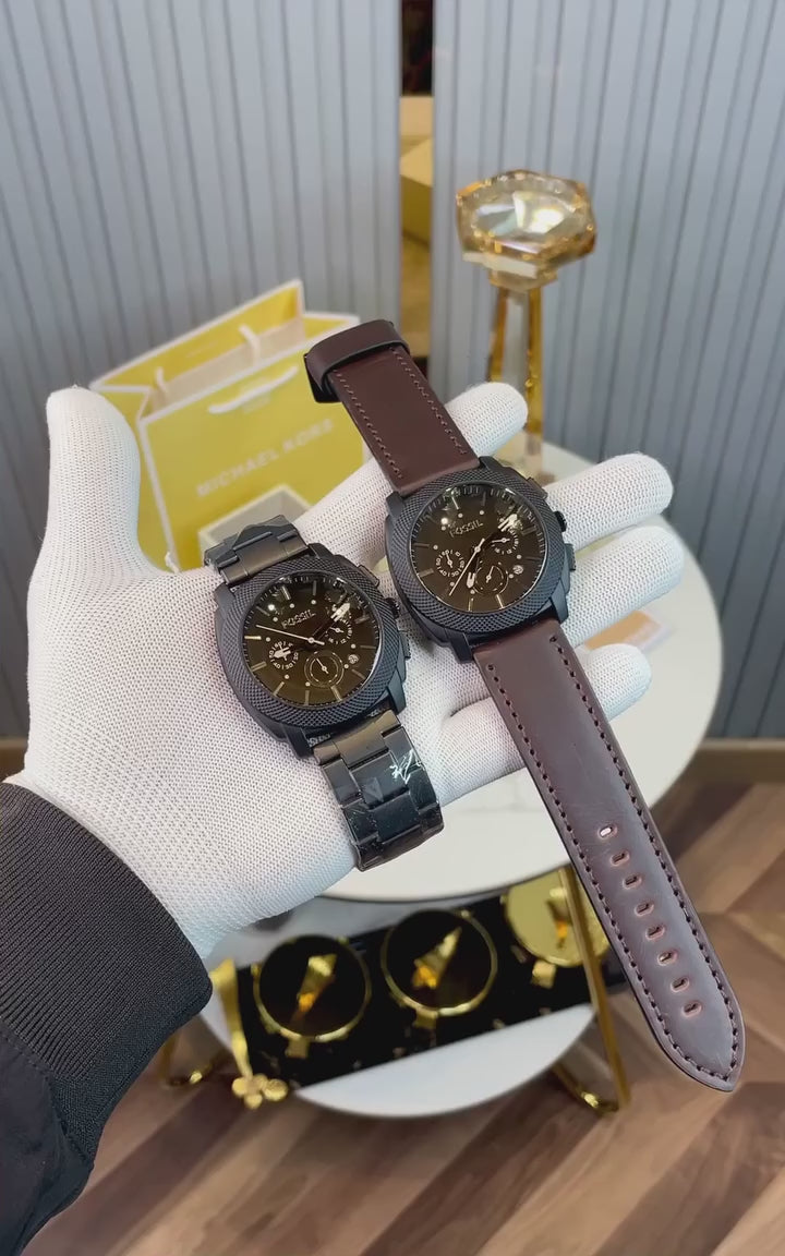 FS4656 METAL BELT WATCH