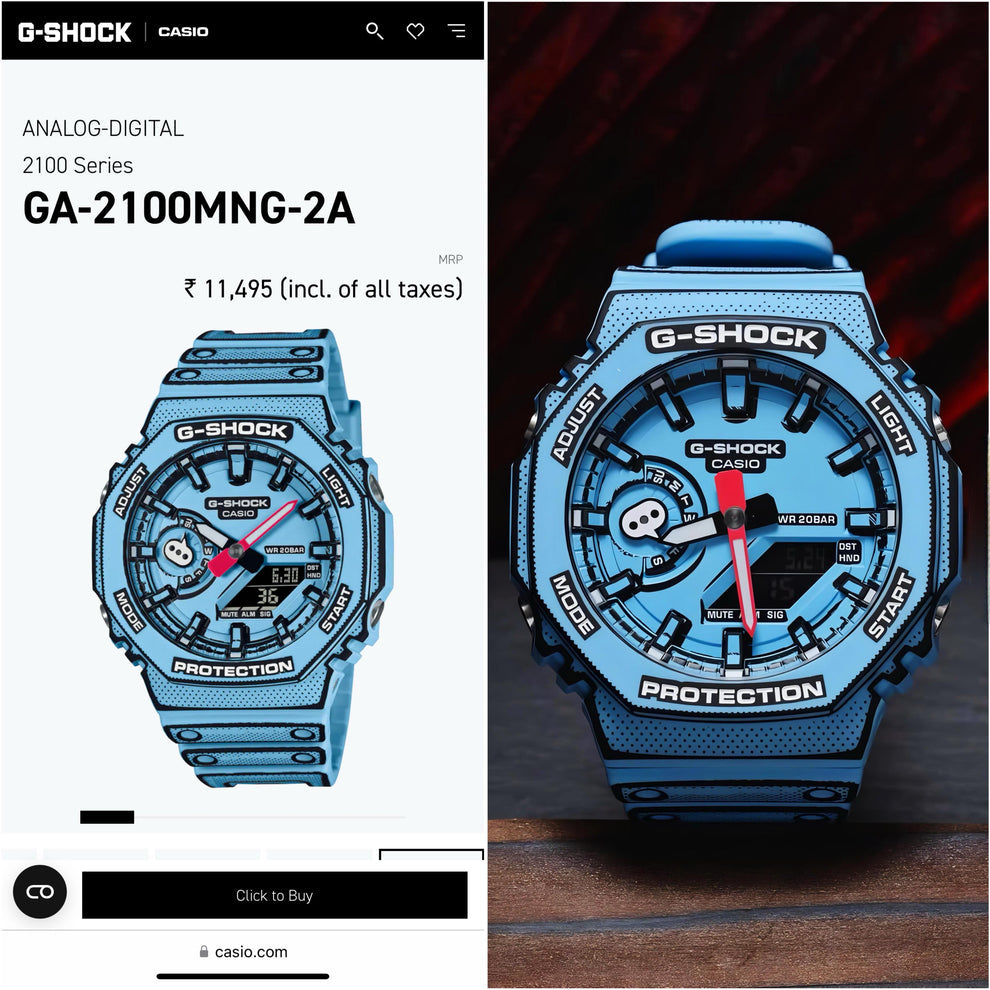 2100 OAK MANGA EDITION BLUE