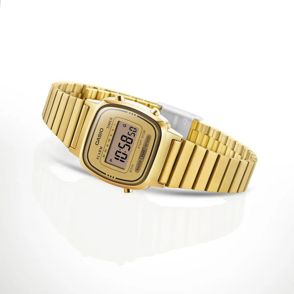 CASIO-670-SMALL-DAIL GOLD