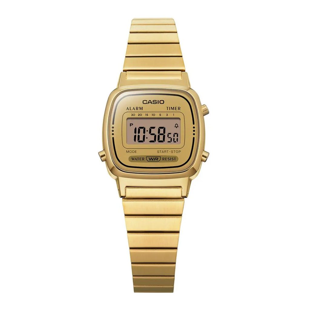 CASIO-670-SMALL-DAIL GOLD